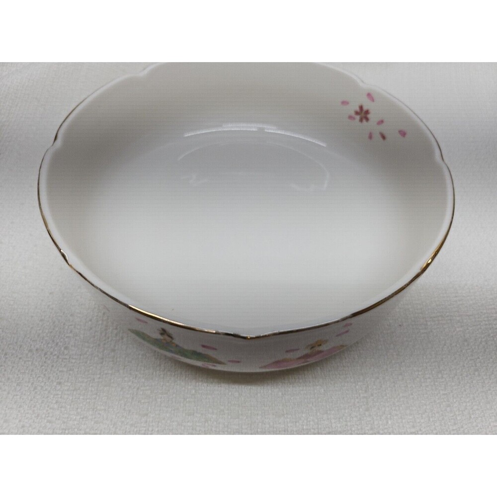 Saido Kiln Sweet Dish for Hinamatsuri (Girl's Day), Doll, Peach Blossom Festival - Picture 15 of 16